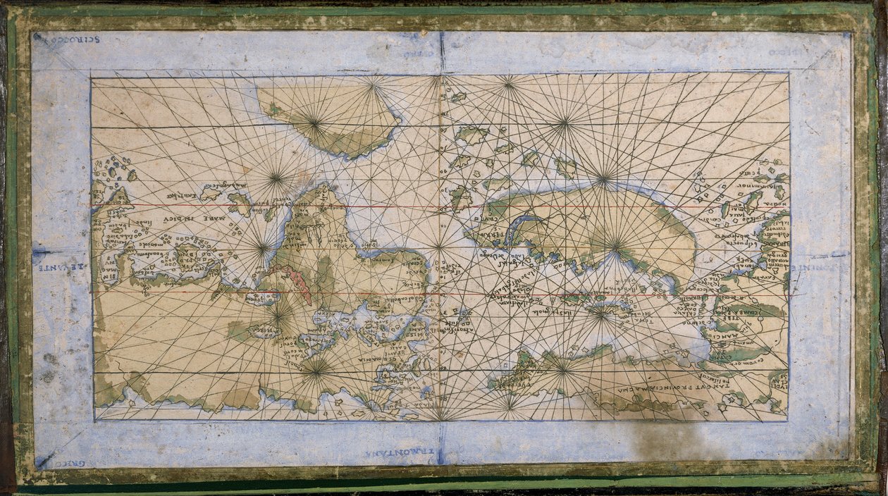 Planisphère du monde - Francesco Rosselli