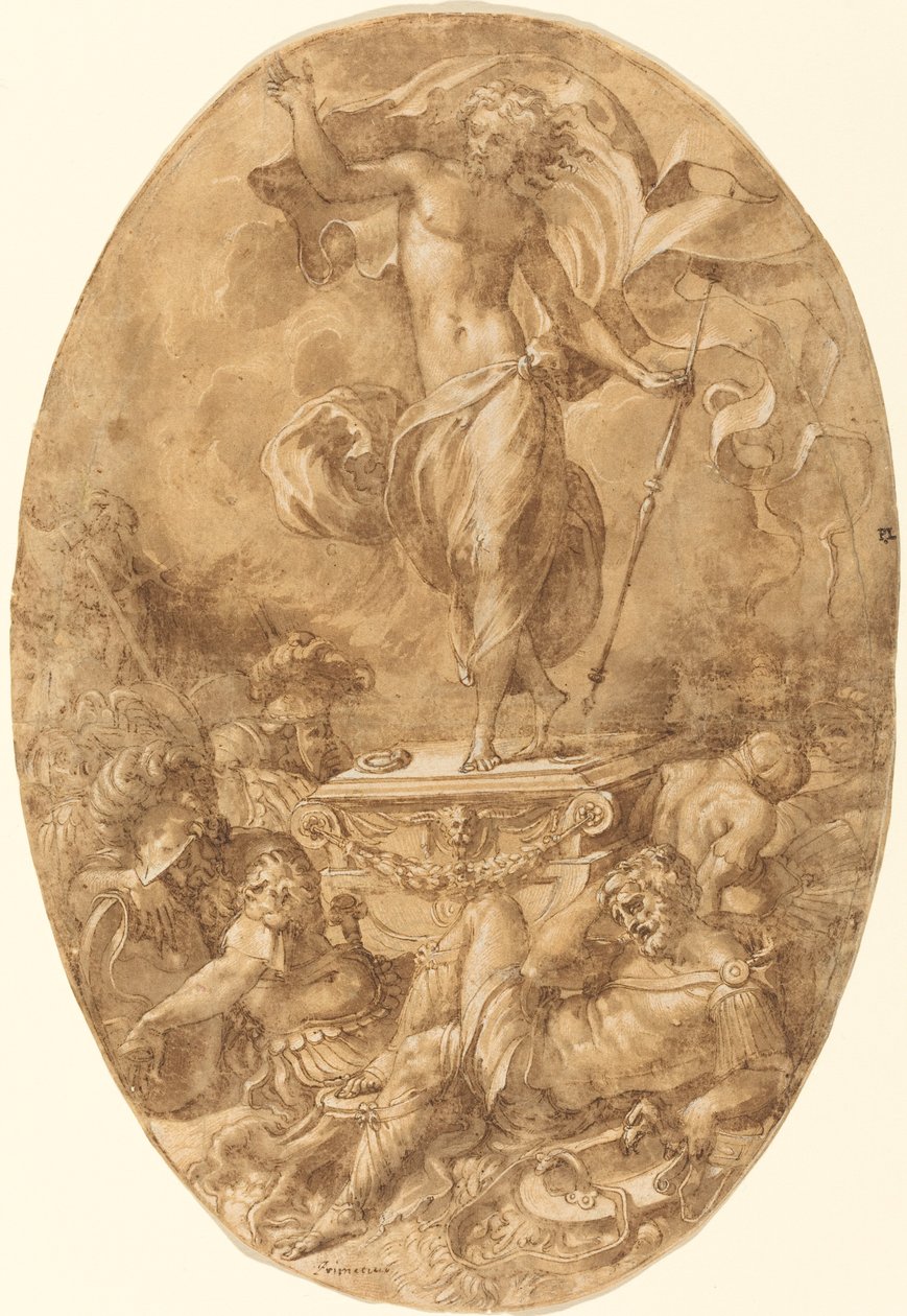 La Résurrection - Francesco Salviati