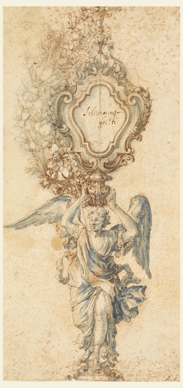Conception pour un reliquaire - Francesco Solimena