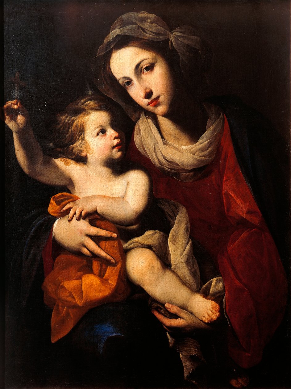 Madone et Enfant - Francesco Solimena