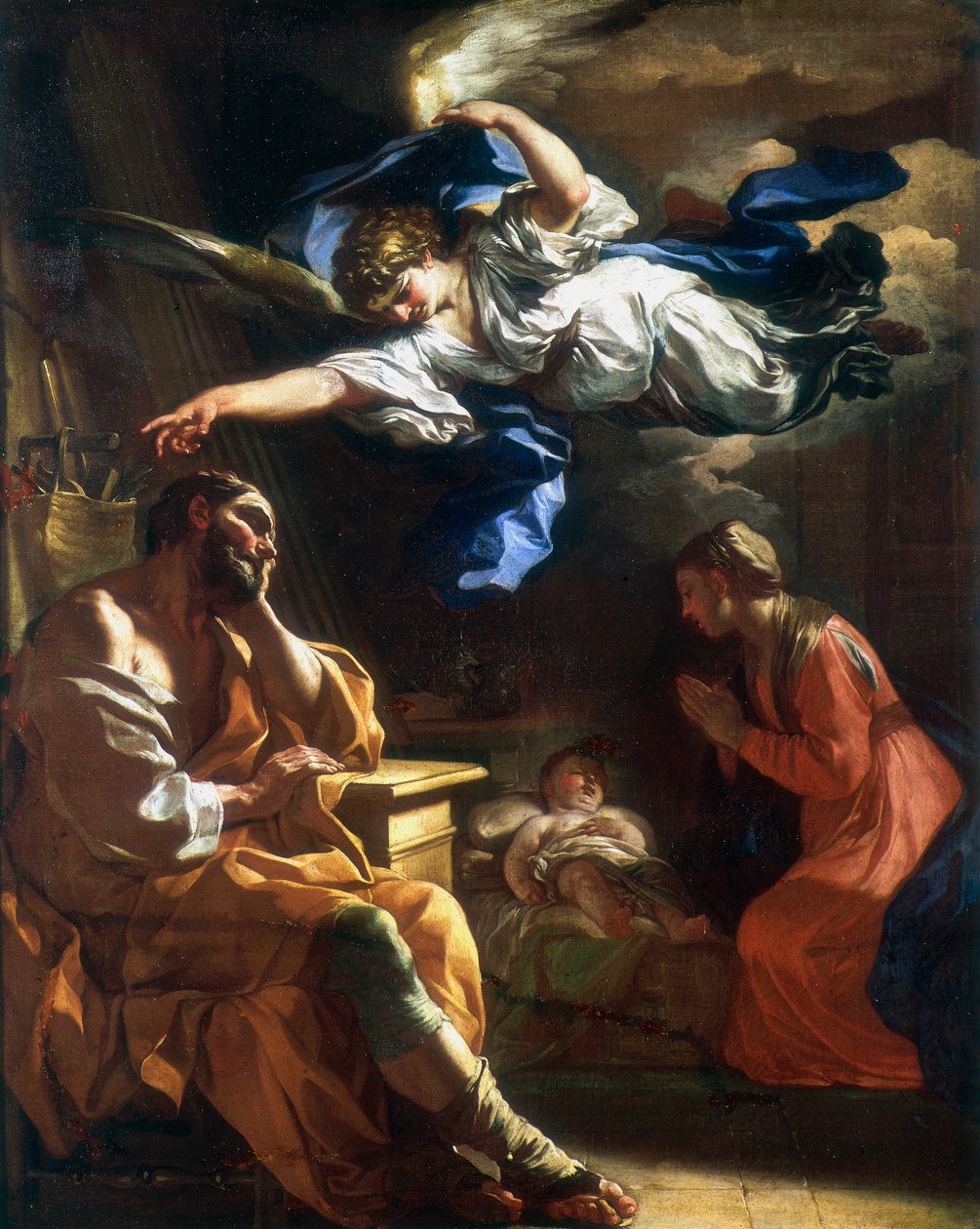 Le rêve de Saint Joseph, vers 1677-1747 - Francesco Solimena