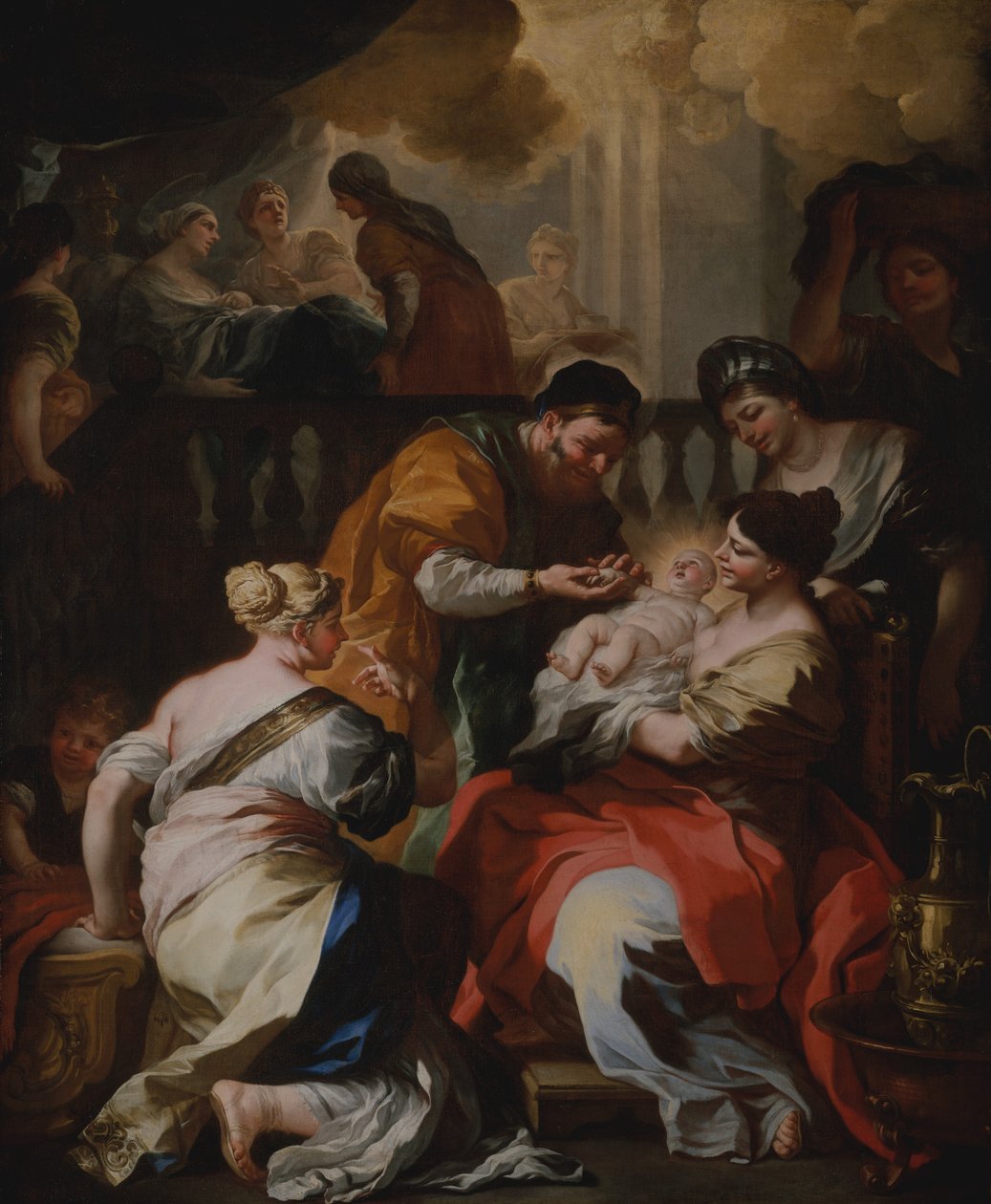 La Naissance de la Vierge, vers 1690 - Francesco Solimena
