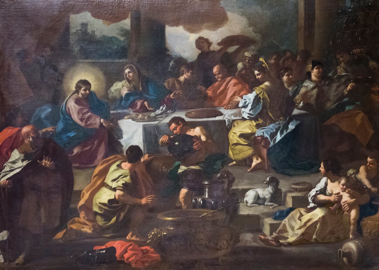 Les noces de Cana - Francesco Solimena