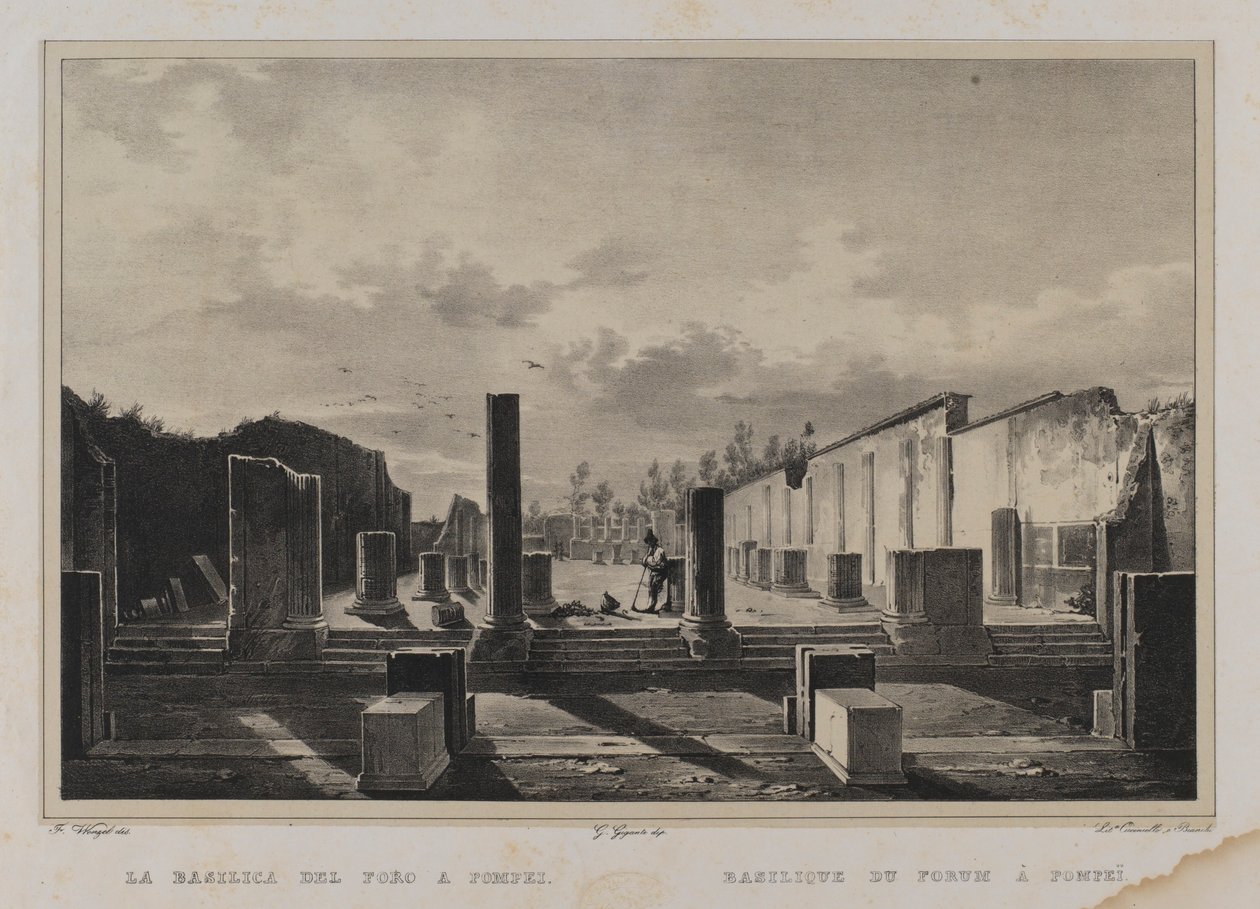 La basilique du Forum à Pompéi - Francesco Wenzel