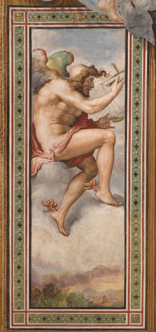 Le moment de décision Kairos, vers 1544 - Francesco de Rossi