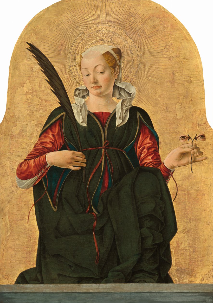 Sainte Lucie, vers 1473-1474 - Francesco del Cossa