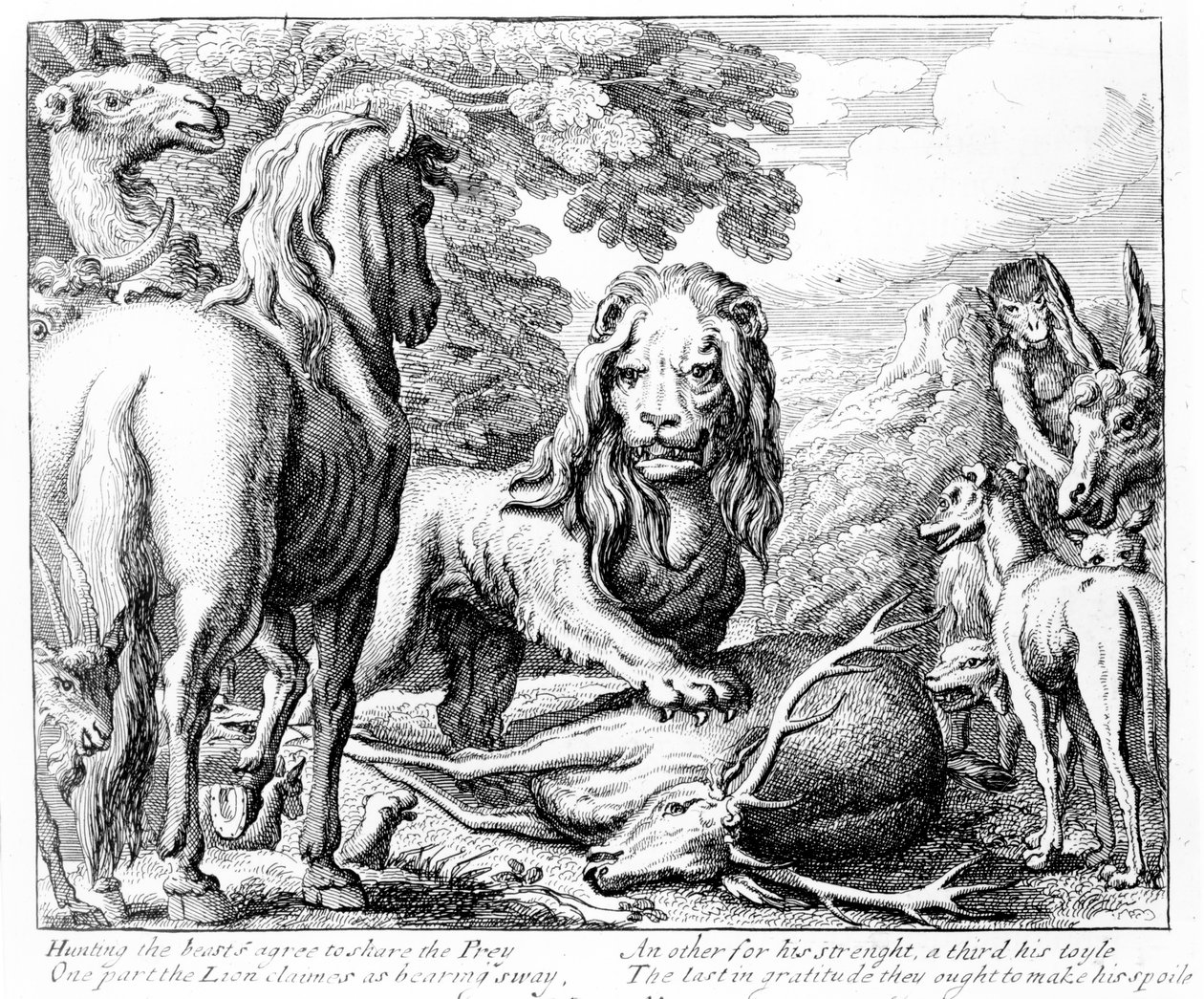 La part du lion, illustration des 