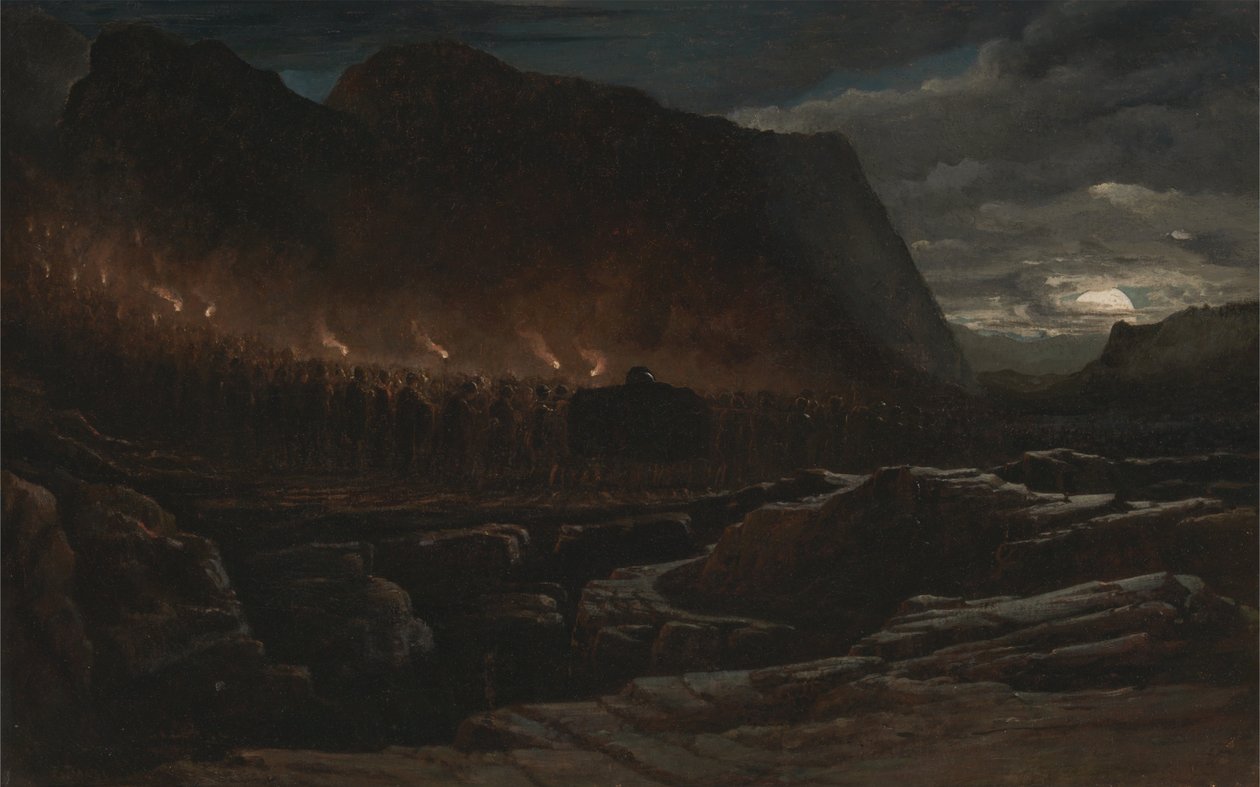 Procession funéraire - Francis Danby