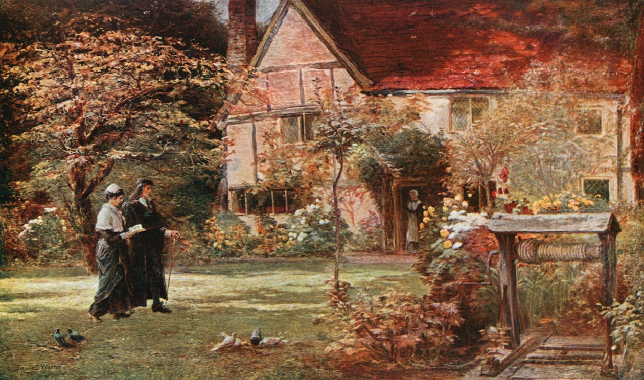 Cottage et jardin de Milton, Chalfont St Giles - Francis S. Walker