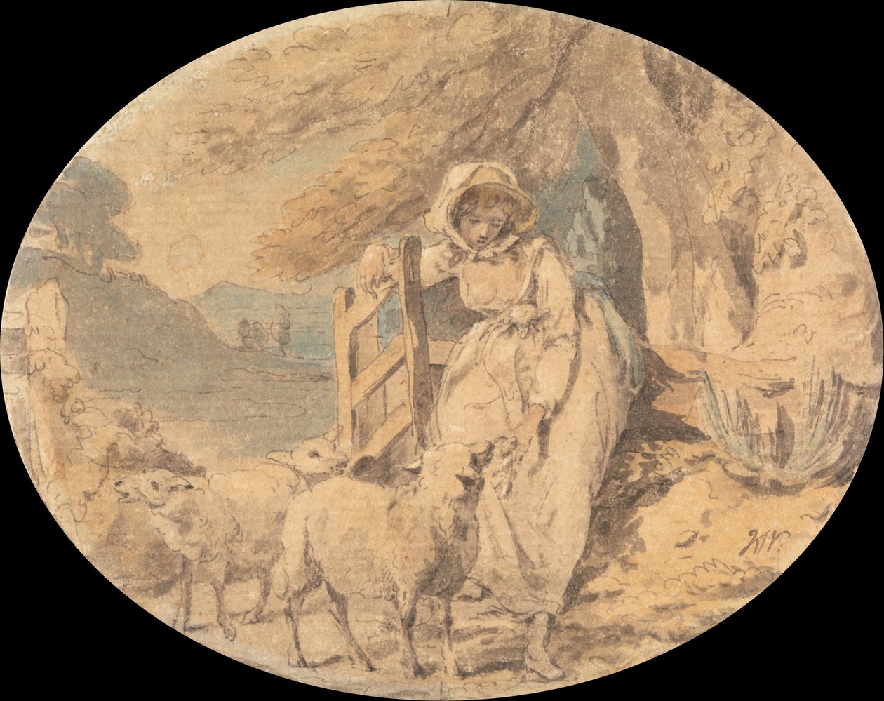 Adélaïde - Francis Wheatley