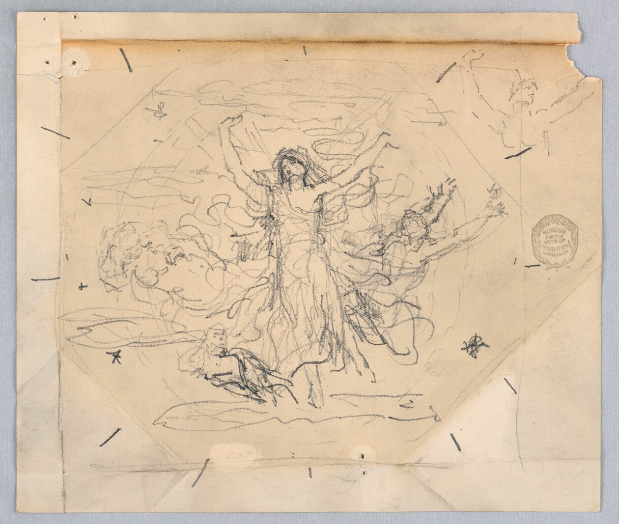 Étude pour "Zodiac" - Francis Augustus Lathrop