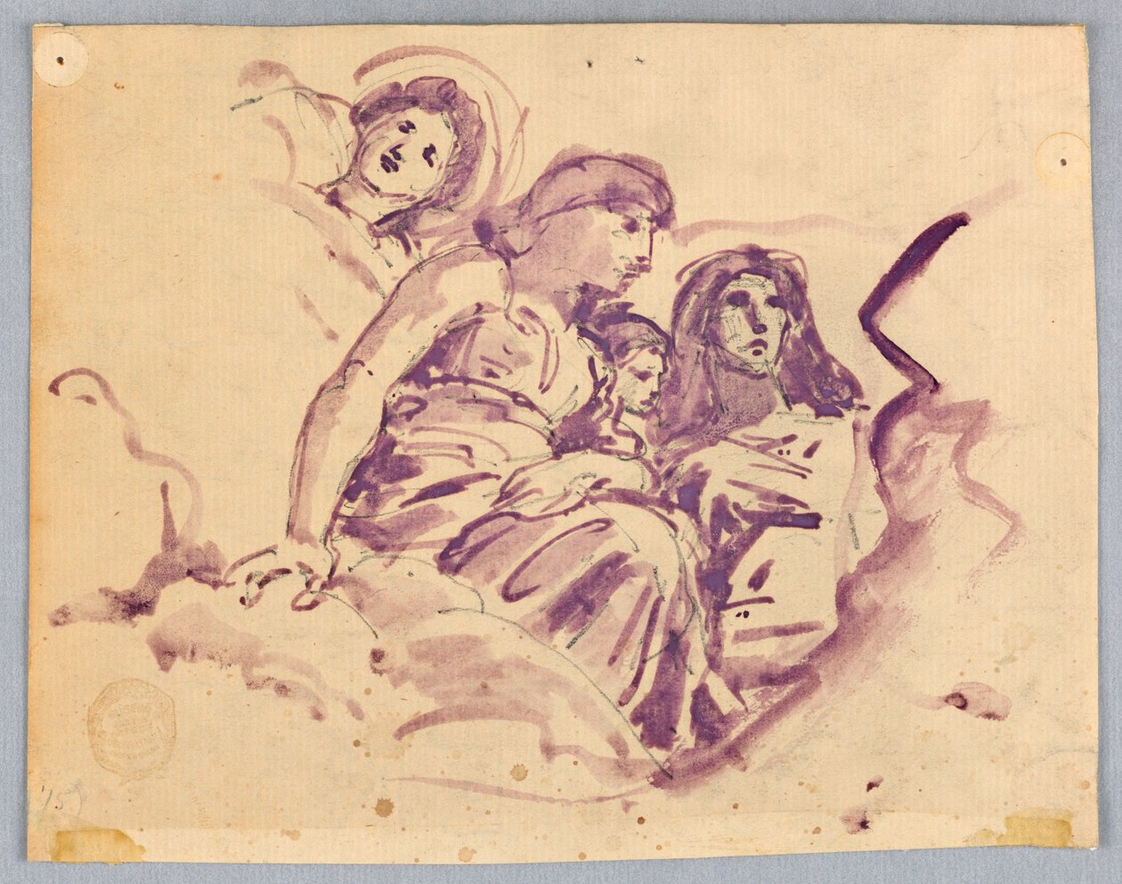 Étude de figures célestes - Francis Augustus Lathrop
