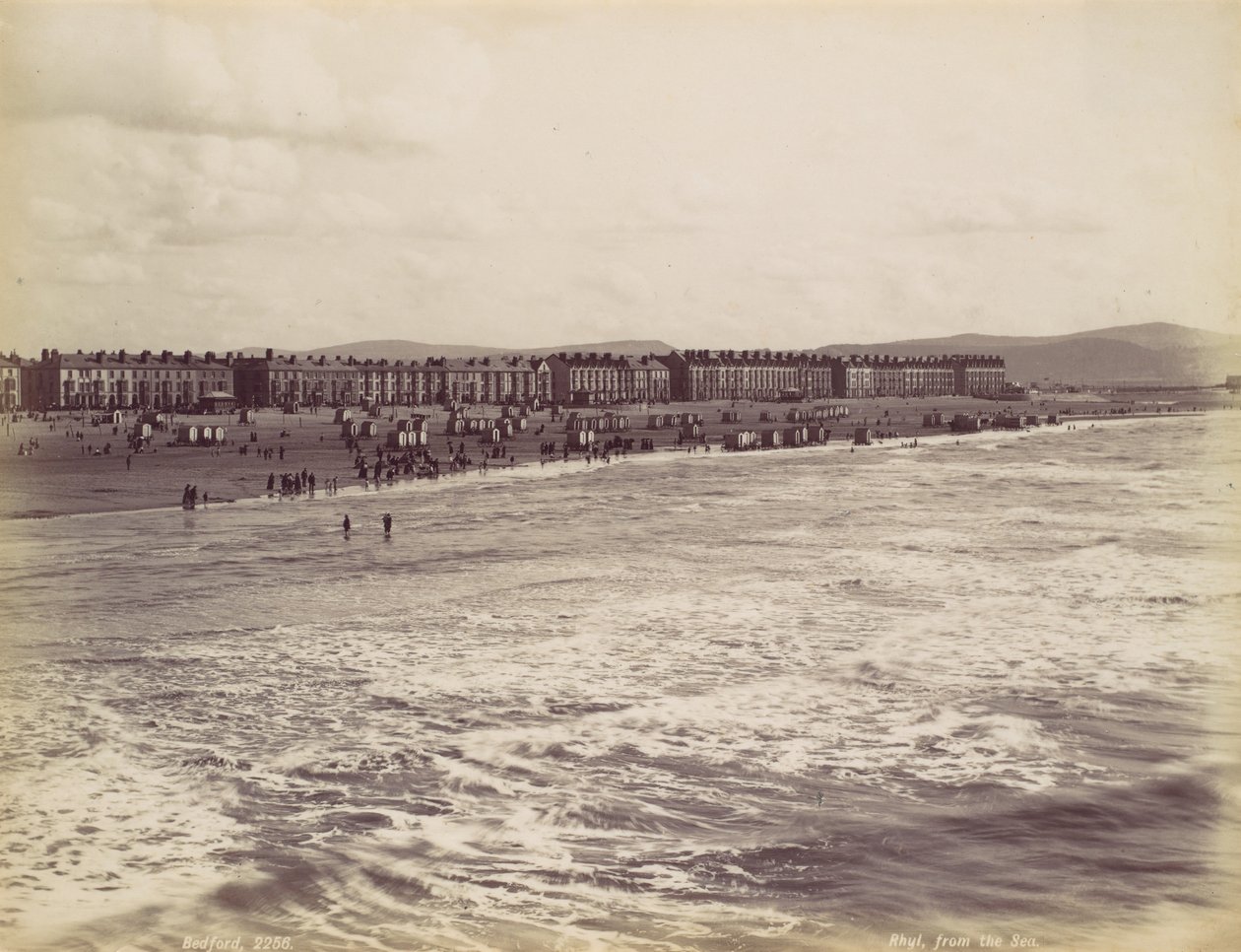 Rhyl, depuis la mer - Francis Bedford