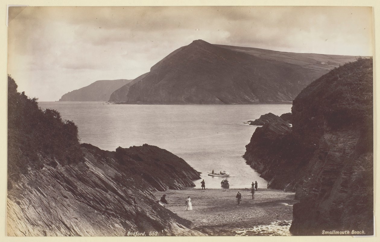 Plage de Smallmouth, 1860-94 - Francis Bedford