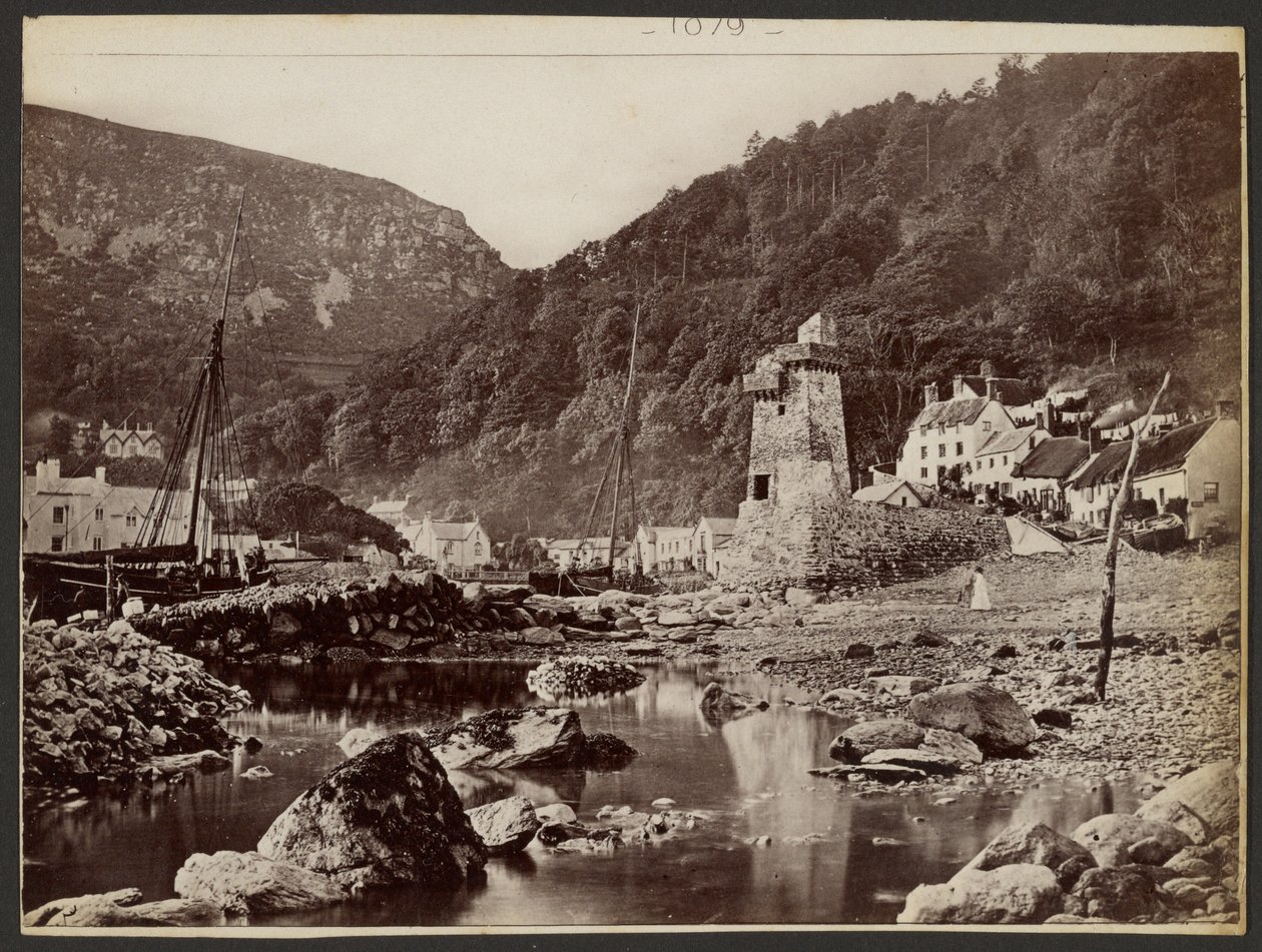 [Village près de la rivière] - Francis Bedford