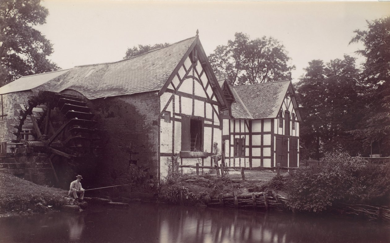 Wrexham, Rossett Mill, années 1870 - Francis Bedford