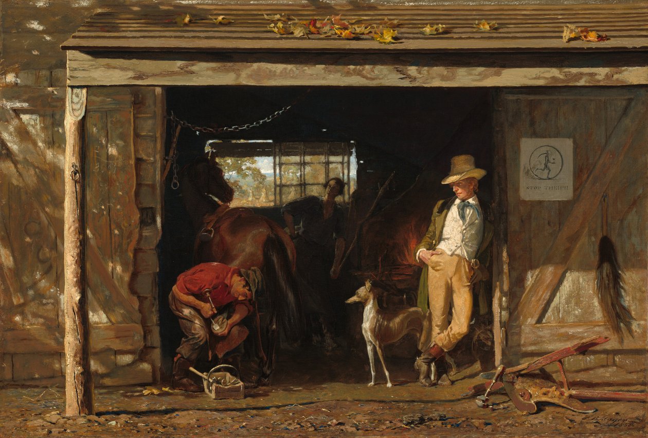 Loisir et travail, 1858 - Francis Blackwell Mayer