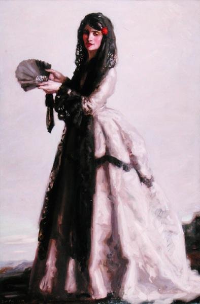 Dame espagnole - Francis Campbell Boileau Cadell