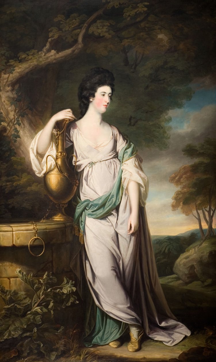 Portrait de Mlle Catherine Eld, 1767 - Francis Cotes