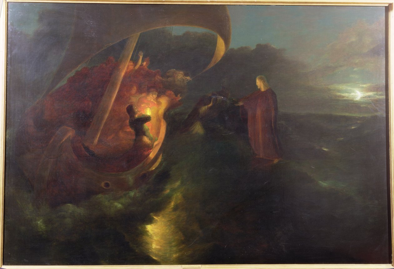 Christ marchant sur la mer de Galilée - Francis Danby