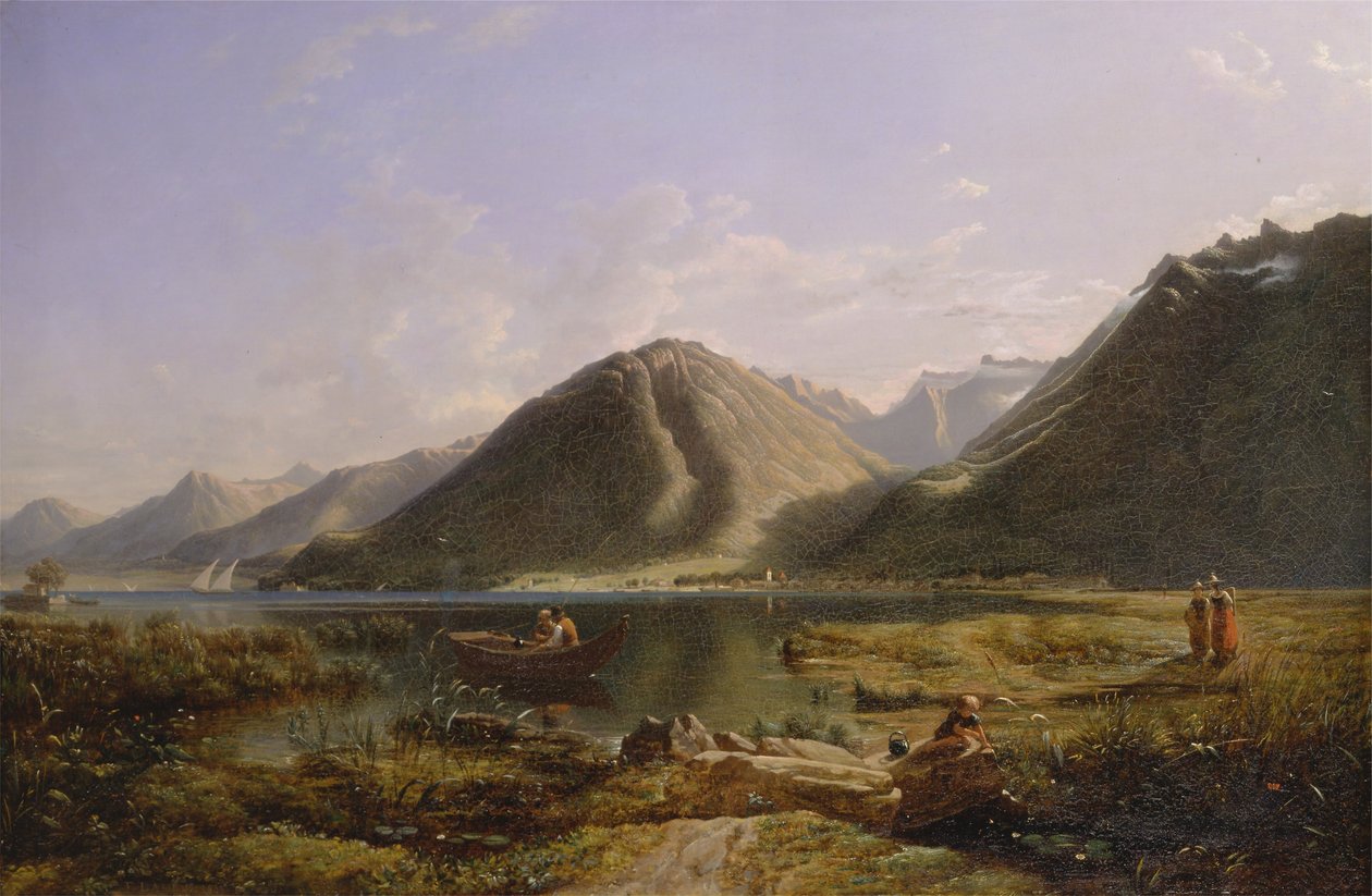 Fin du lac Léman - Francis Danby