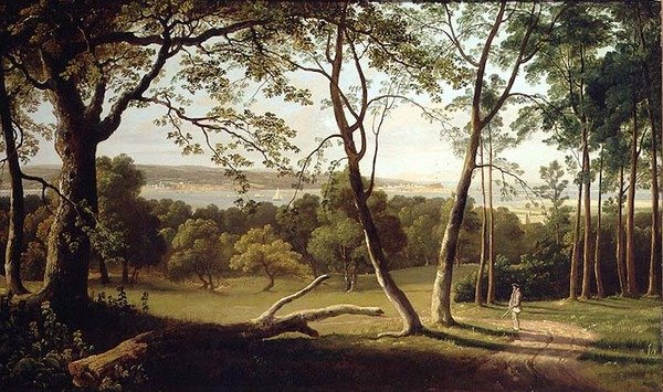 Le domaine de Powderham, Devon - Francis Danby