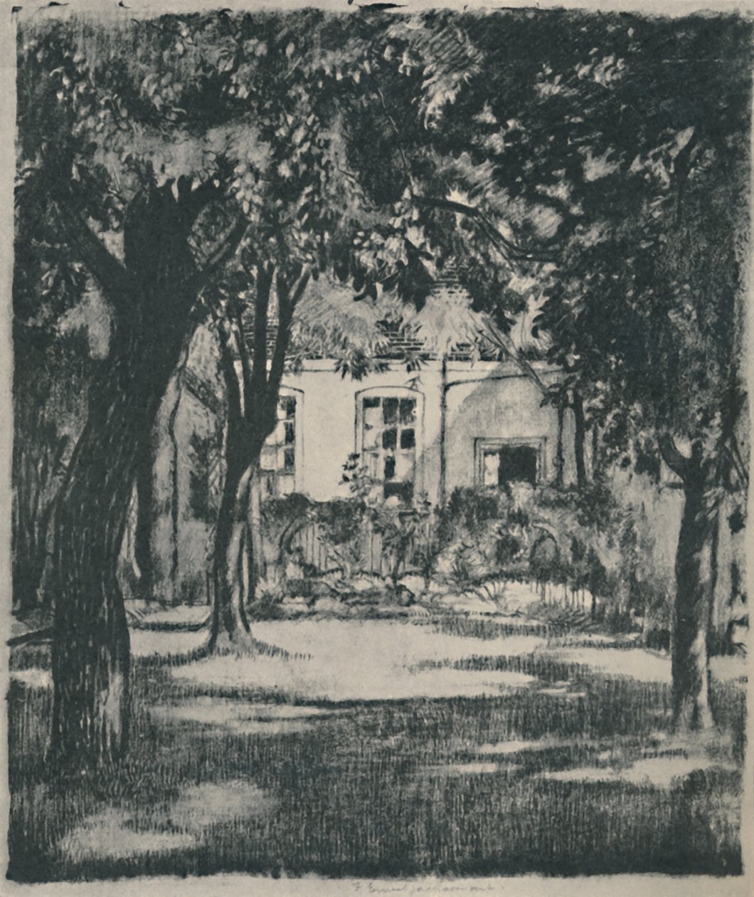 Le Jardin, 1919 - Francis Ernest Jackson