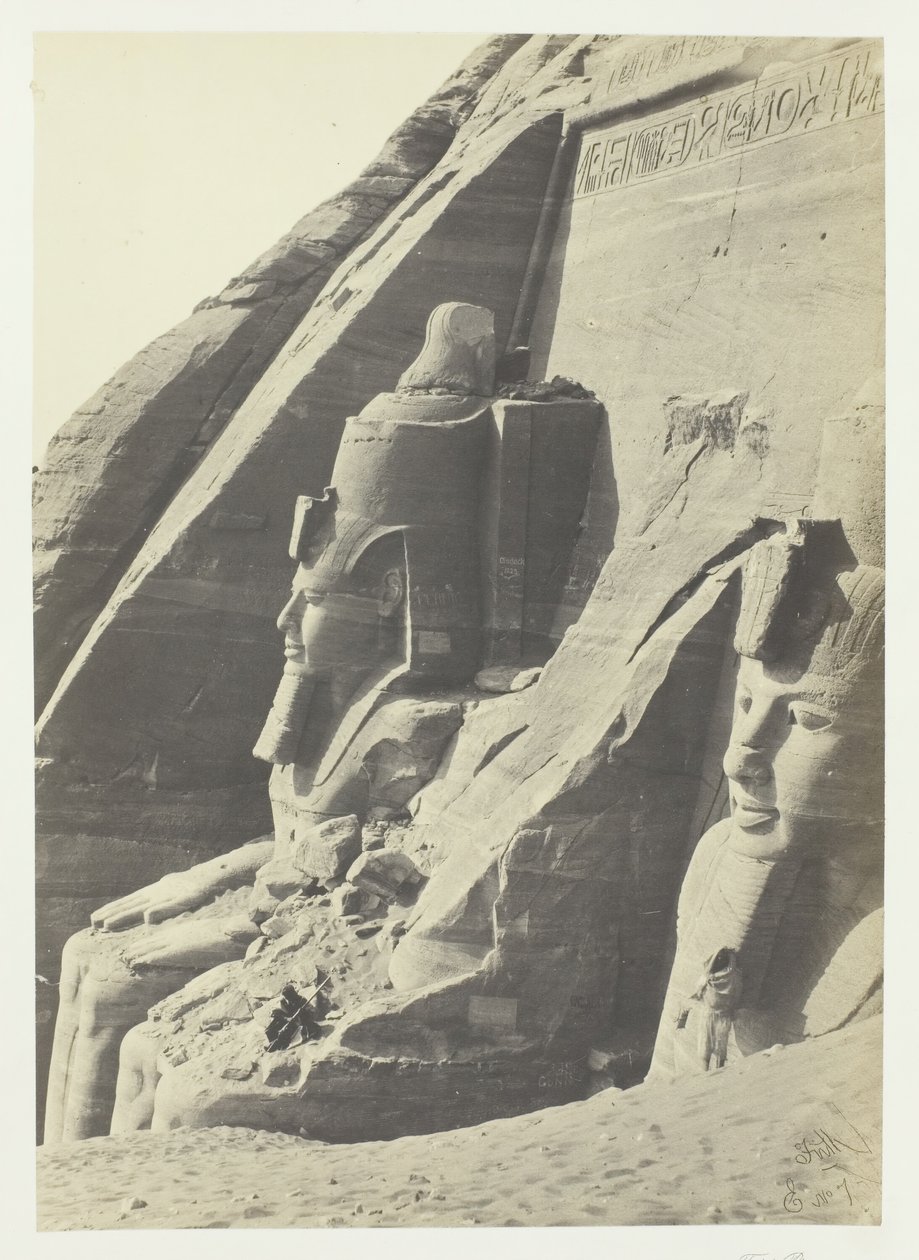 Abou Simbel, Nubie, 1857 - Francis Frith
