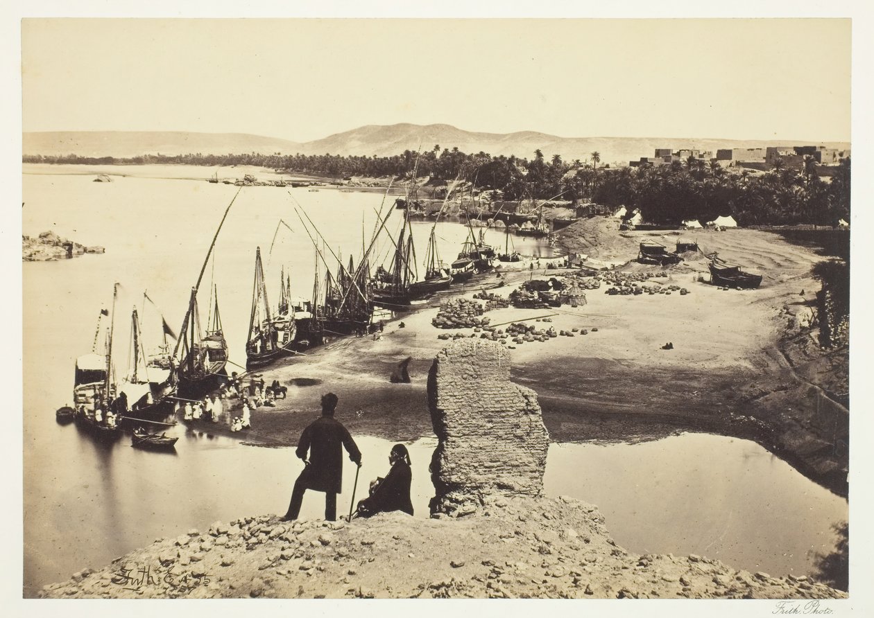 Assouan, 1857, imprimé en 1862 - Francis Frith