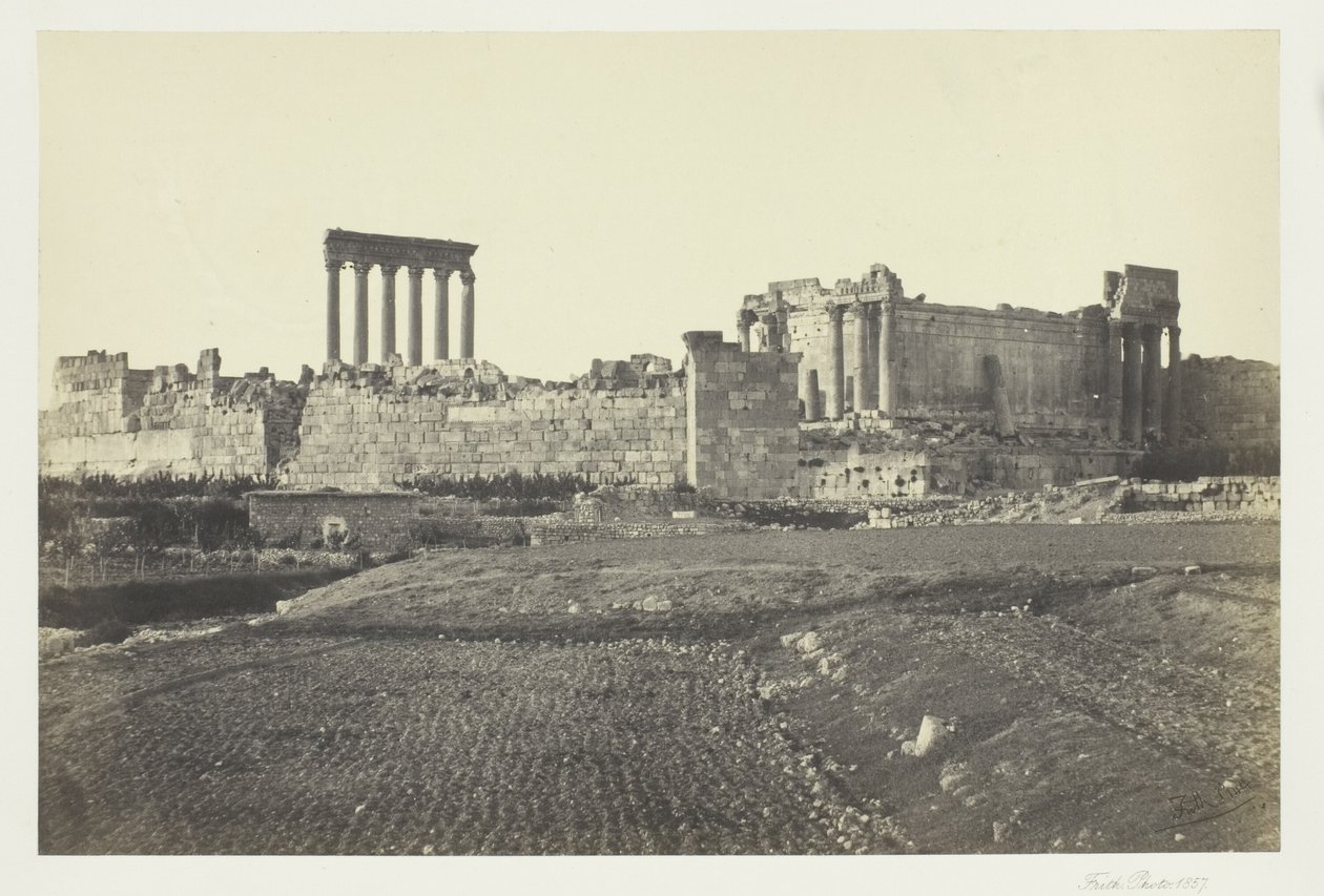 Baalbec, du sud - Francis Frith