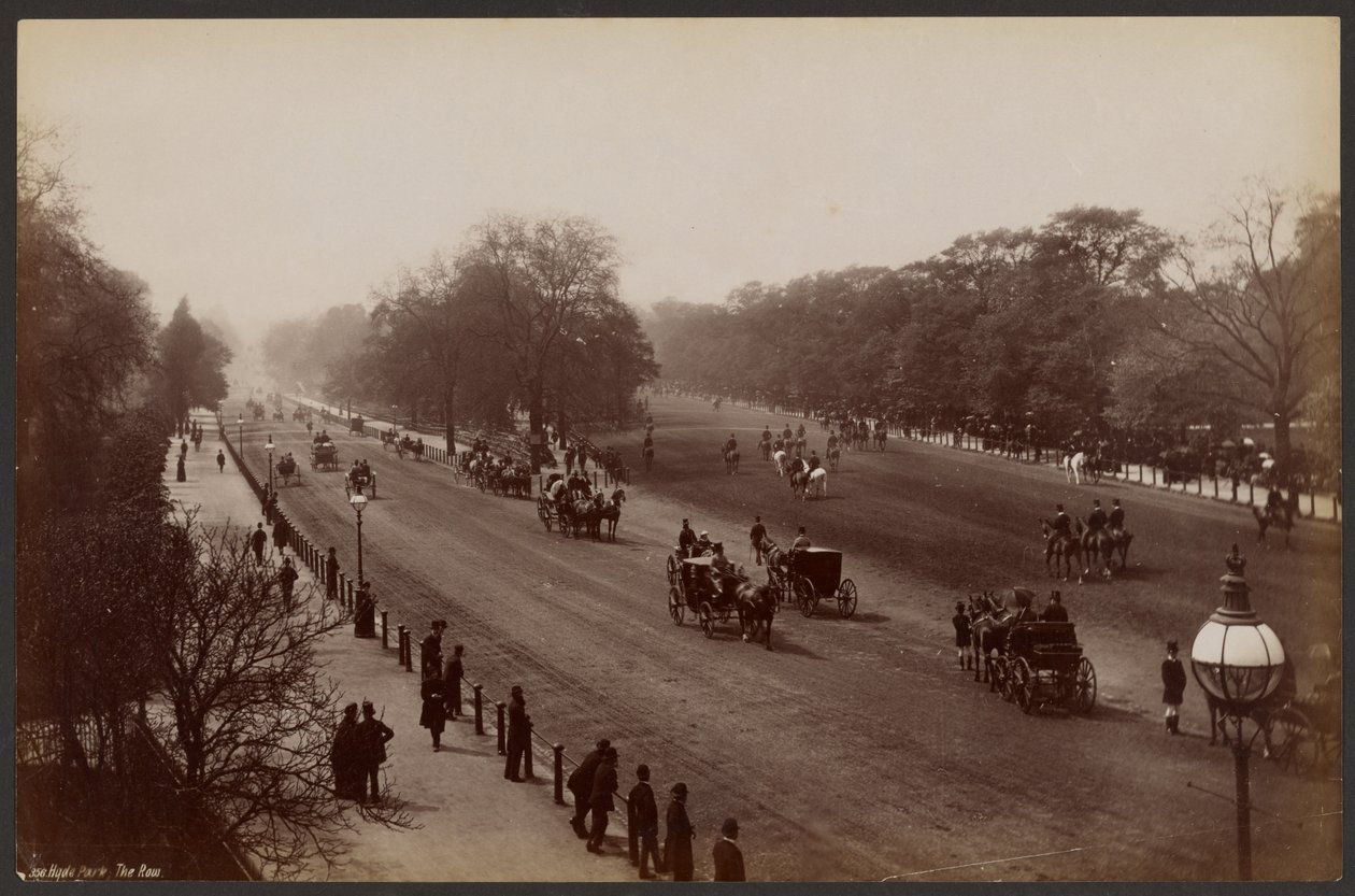 Hyde Park, The Row - Francis Frith