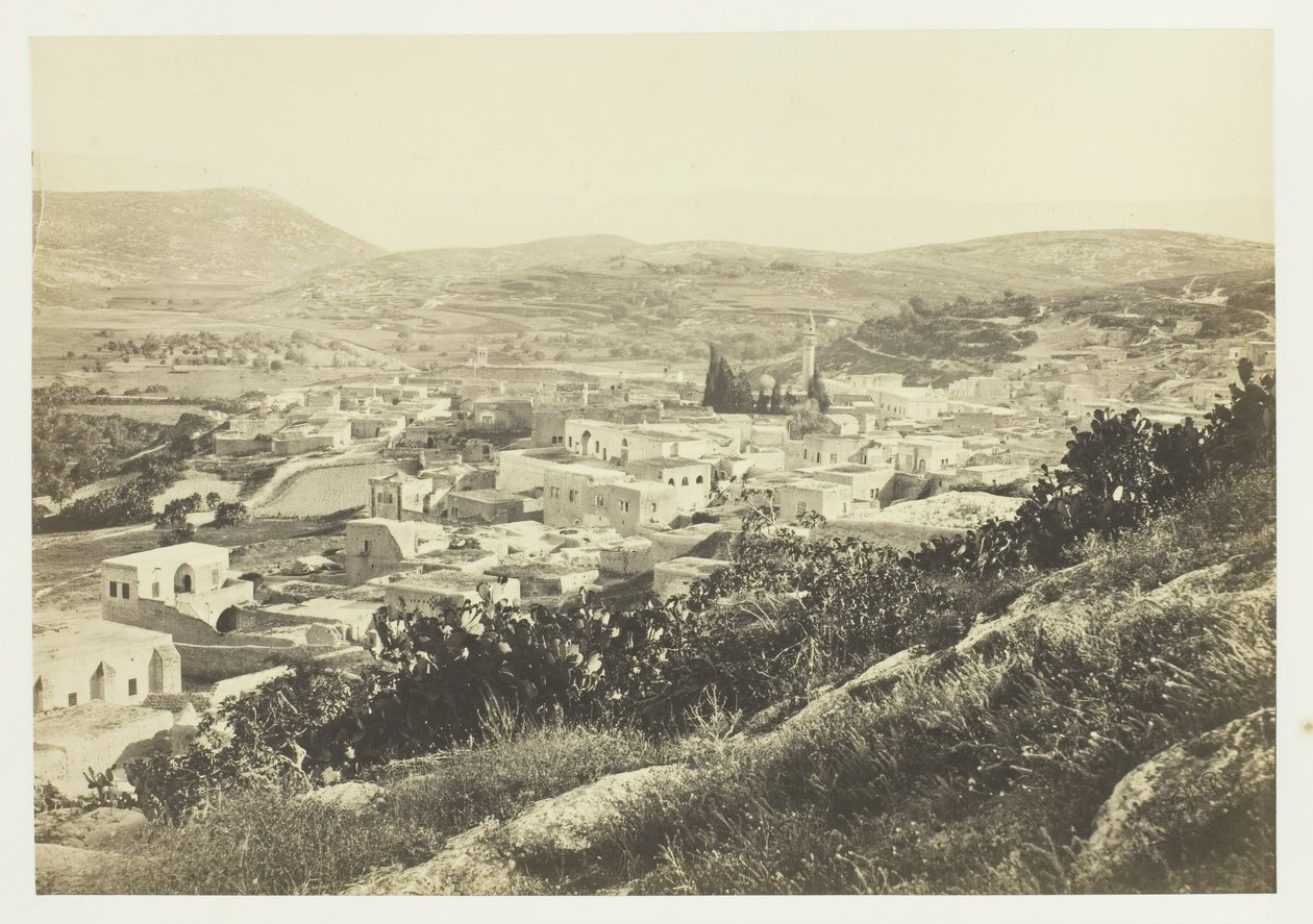 Nazareth, du Nord-Ouest, 1857 - Francis Frith
