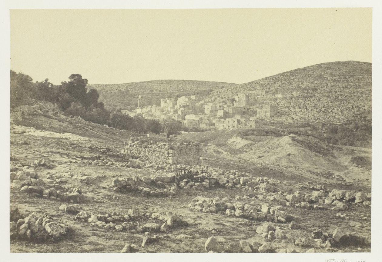 Vue à Hebron - Francis Frith