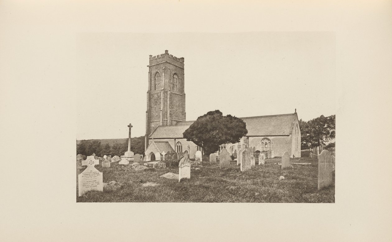 Le cimetière de Watchett - Francis Frith