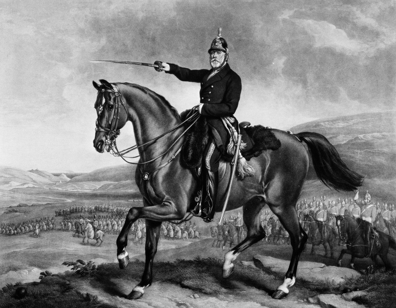 Major-Général James Scarlett, 1855 - Francis Grant