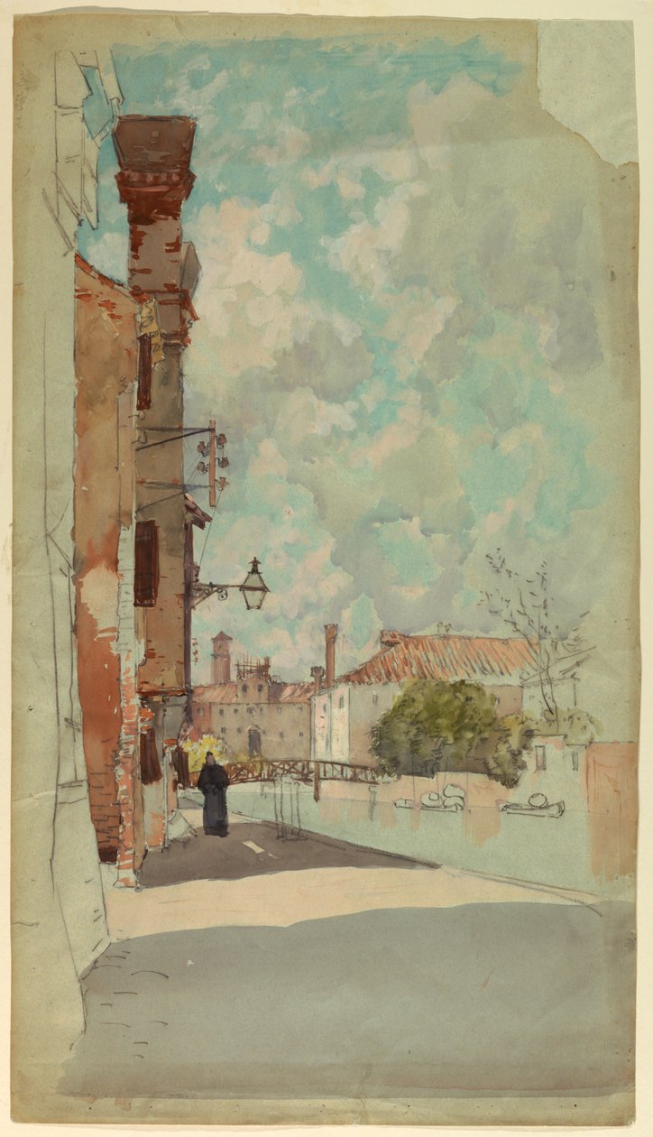 Canal, Venise, Italie - Francis Hopkinson Smith