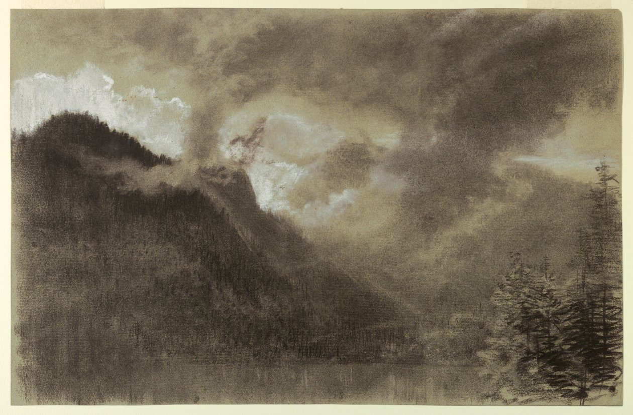 Lac Echo, New Hampshire - Francis Hopkinson Smith