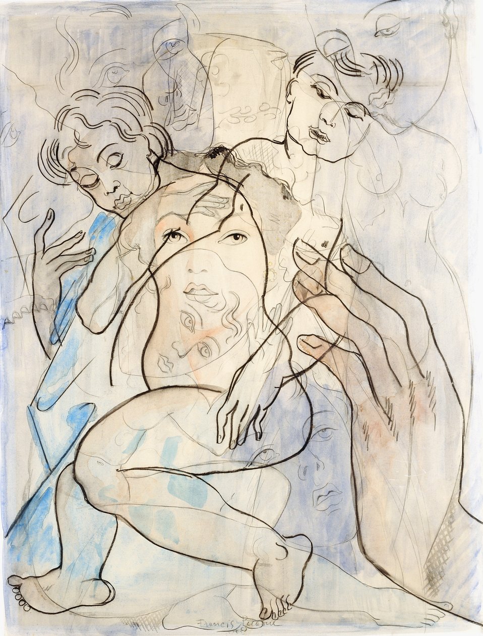 Visages - Francis Picabia