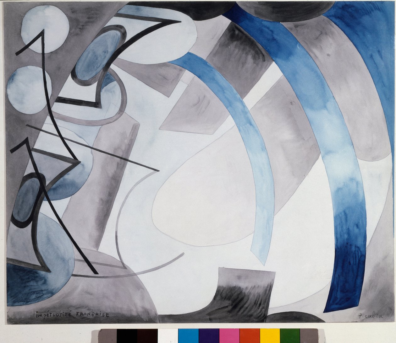 Impétuosité française (huile sur toile) - Francis Picabia