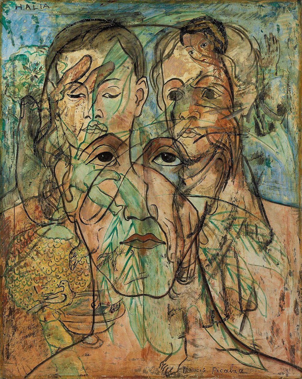 Halia, vers 1929 (huile sur toile) - Francis Picabia