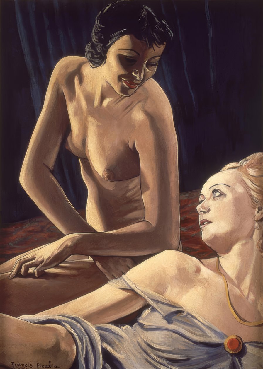 La brune et la blonde - Francis Picabia