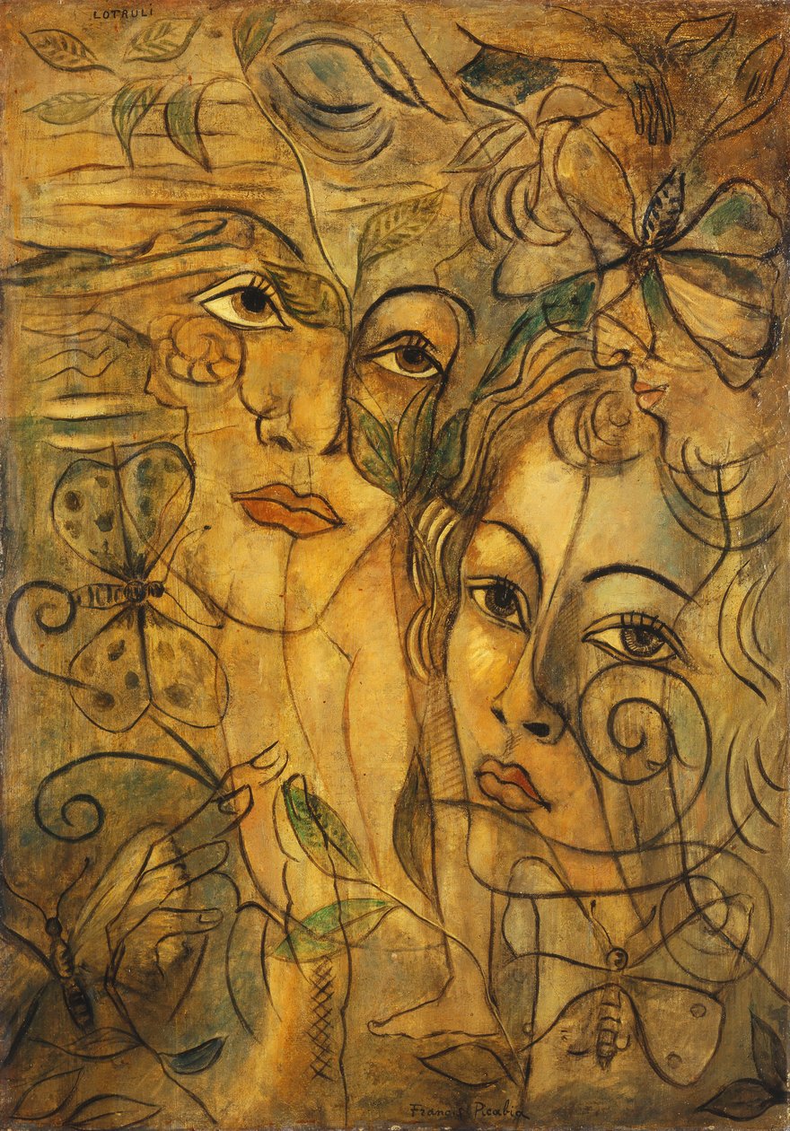 Lotrul-Visage de Olga - Francis Picabia