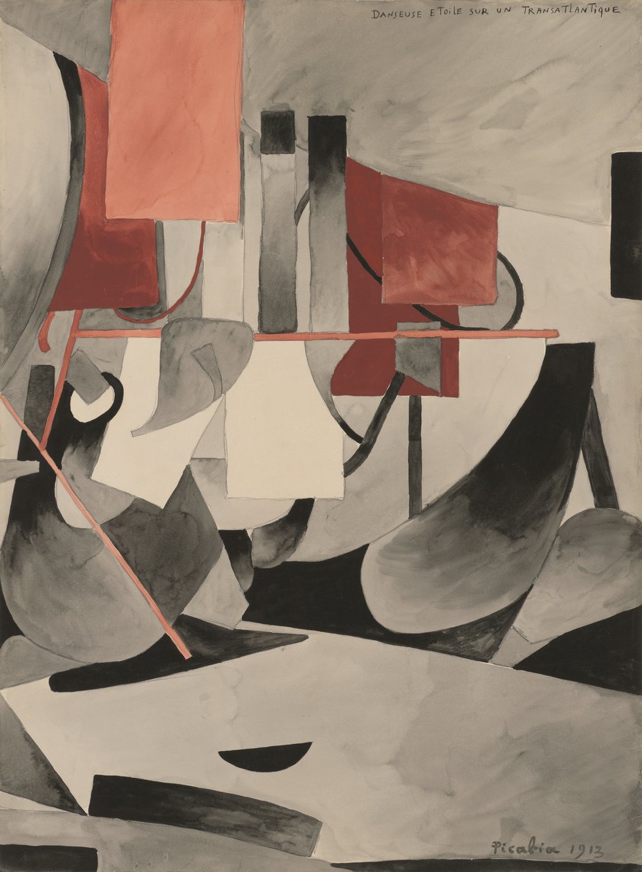 Danseuse étoile sur un paquebot transatlantique - Francis Picabia