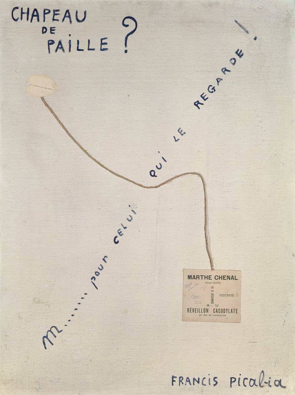 Chapeau de paille  - Francis Picabia