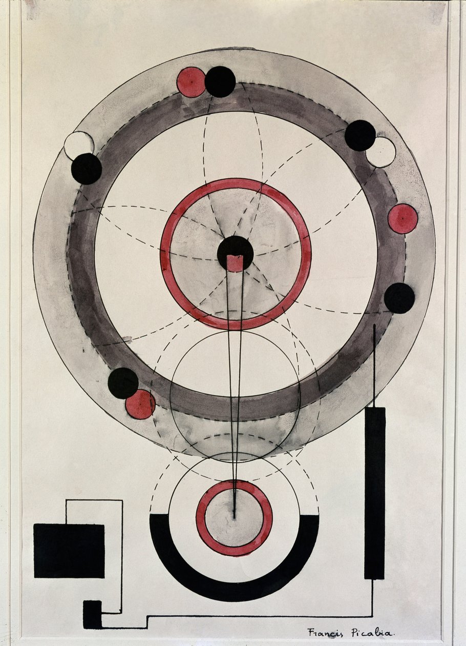 Sans titre (aquarelle) - Francis Picabia