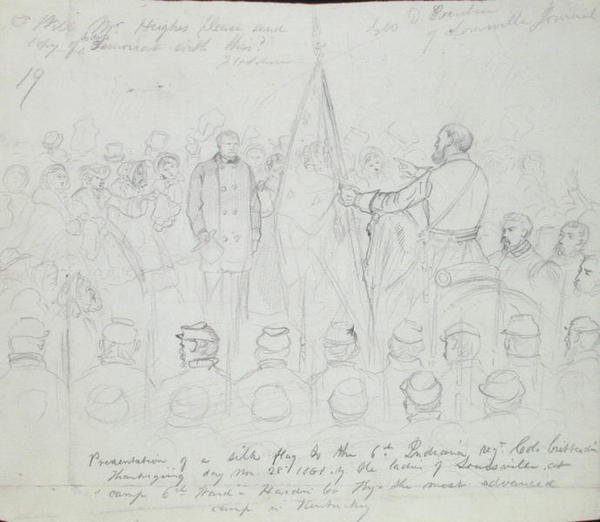 Présentation du drapeau - Francis Schell