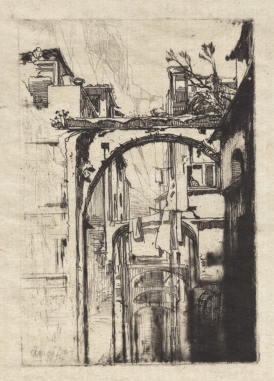 Amalfi - Francis Seymour Haden