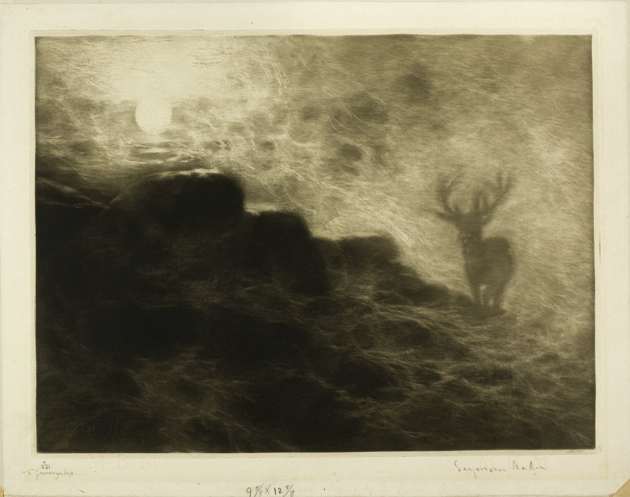 Un Lève-tôt - Francis Seymour Haden