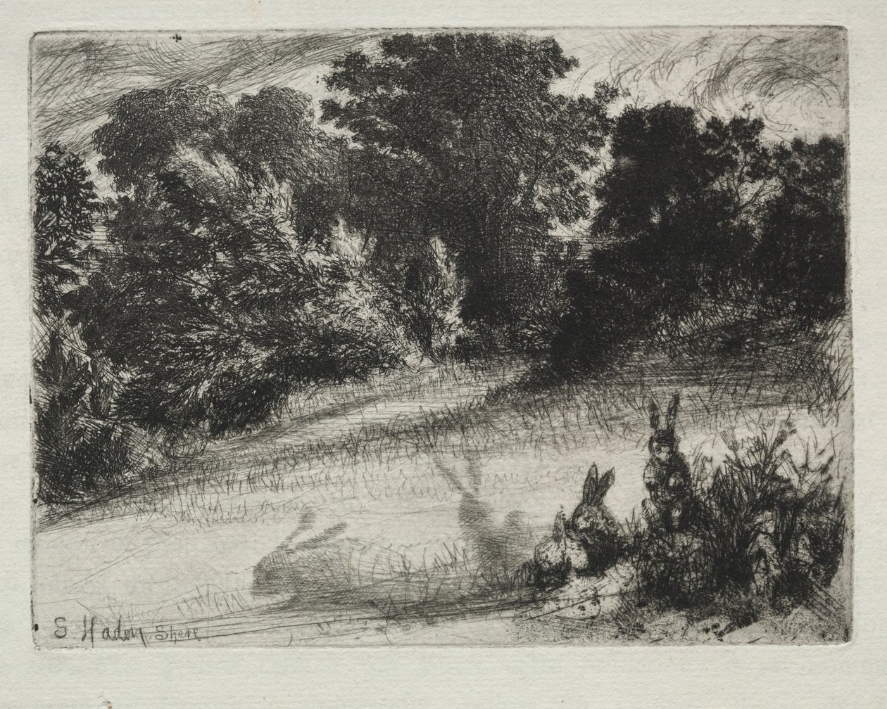 Combe Bottom - Francis Seymour Haden