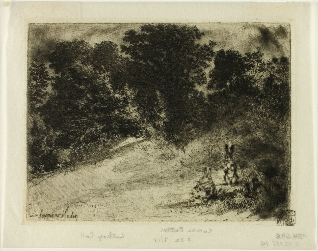 Combe Bottom - Francis Seymour Haden